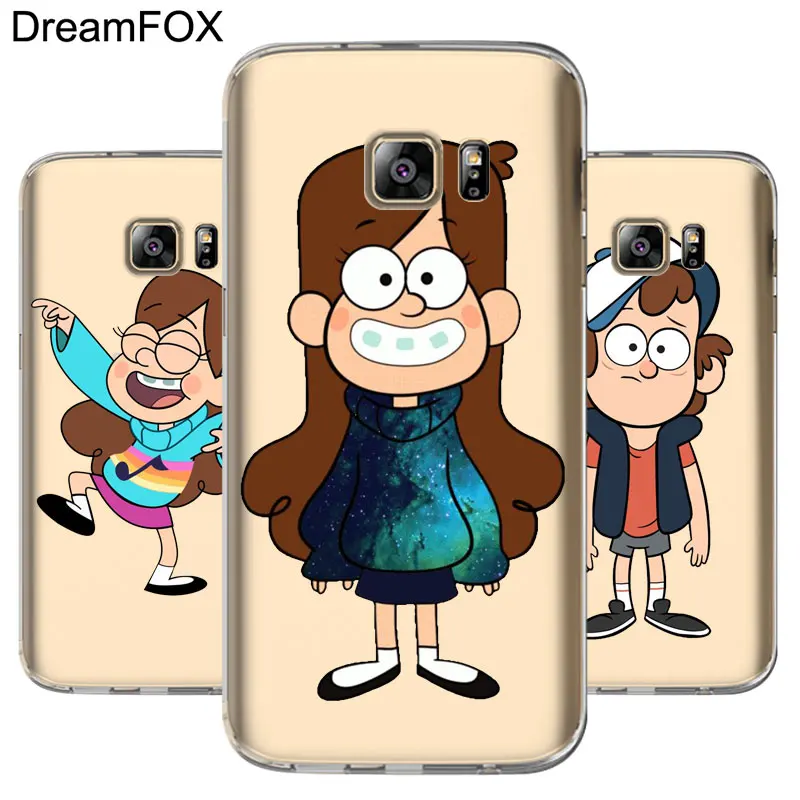 DREAMFOX L056 Гравити Фолз Мягкий ТПУ силиконовый чехол для samsung Galaxy Note S 7 8 9 10 10e 11 11e Lite