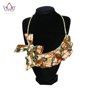 2022 African Jewellery Boho Asymmetry Bow Tie Handmade Necklaces & Pendants Statement Necklace For Women & Best Friend BRW WYB92