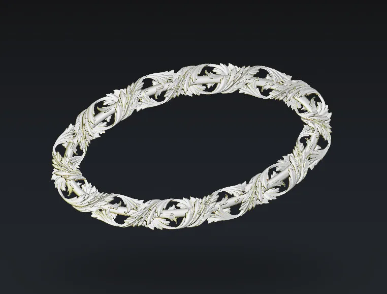 

Frame 3D model in STL format cnc carving engraving router relief Artcam Aspire F32