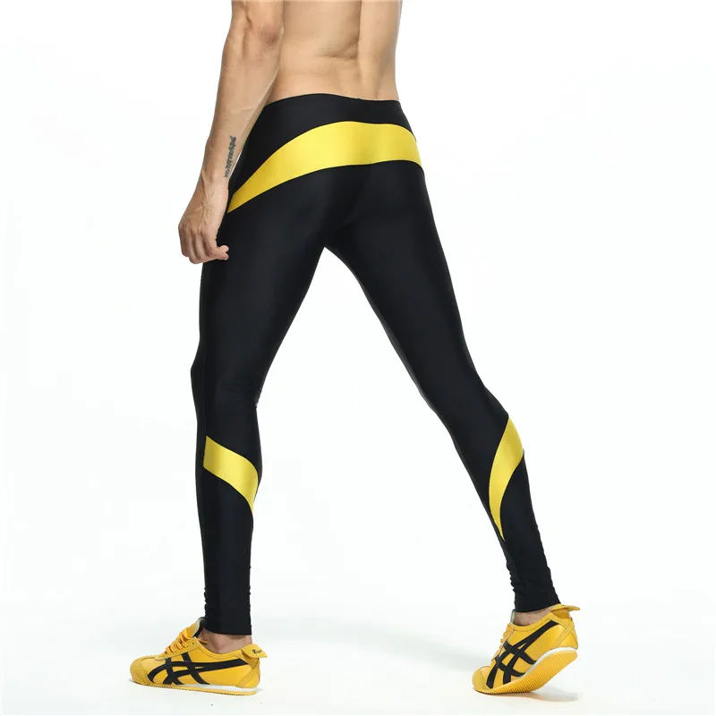 Новые мужские спортивные штаны для йоги фитнеса сексуальные подштанники