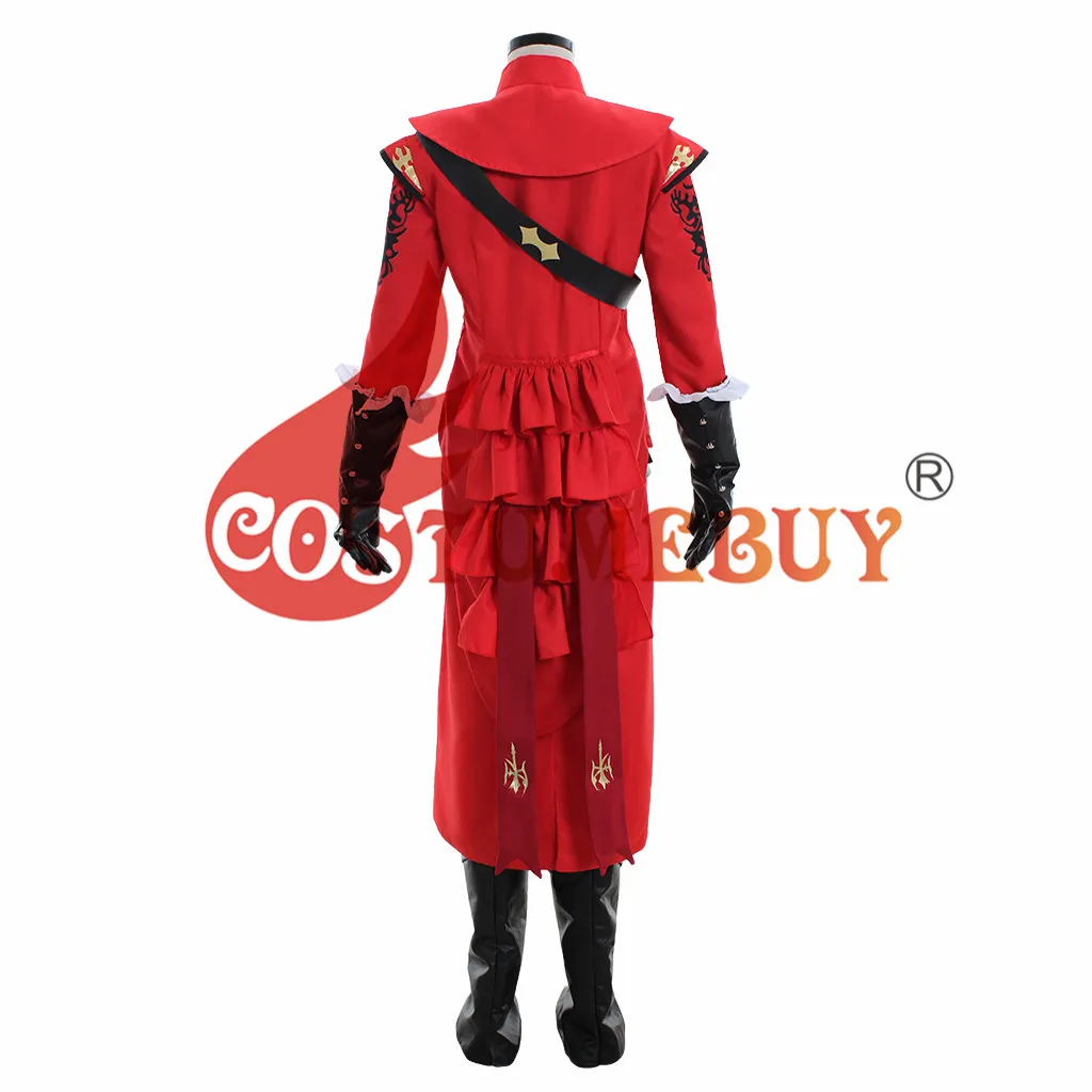Костюм для косплея Красный Маг финальная фантазия Хэллоуин карнавал