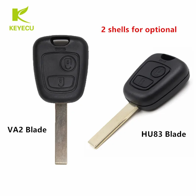 Новинка Сменный Чехол KEYECU для ключа с дистанционным управлением чехол 2 кнопками