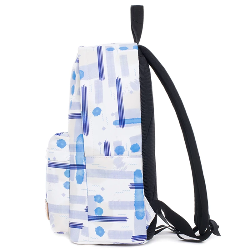 Canvas Travel Laptop Backpacks 2019 New Durable Woman College School Bag Water Repellent Daybags Graffiti Prited Student Bookbag | Багаж и
