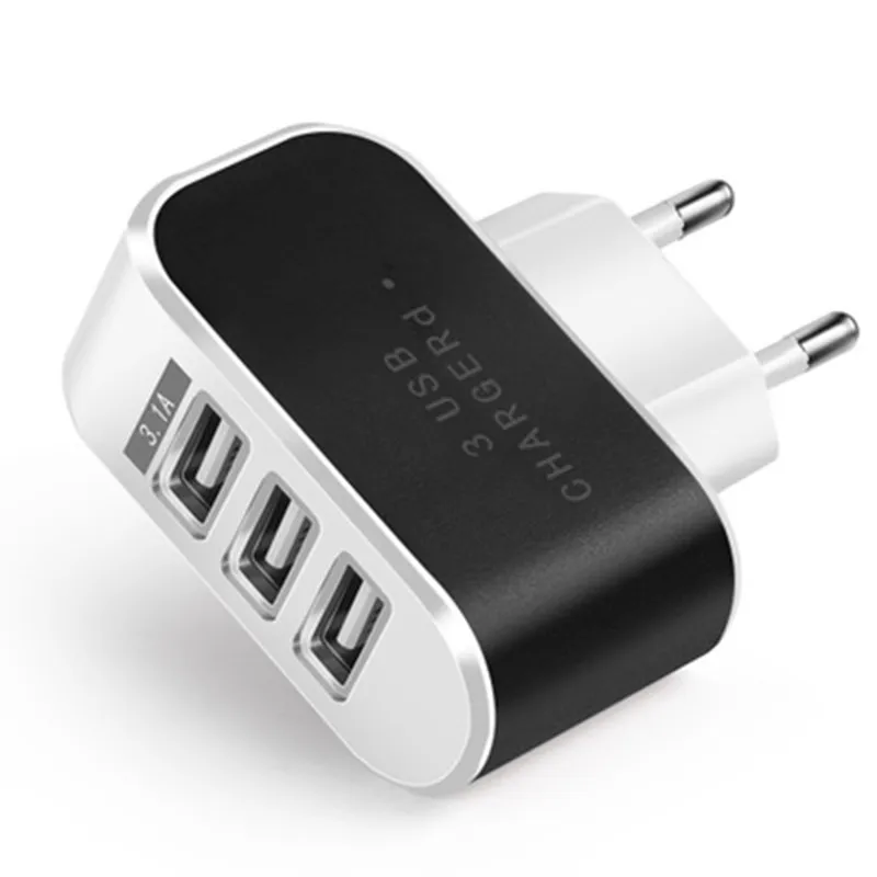 3 USB зарядное устройство quick charge 0 для iPhone быстрое настенное redmi мобильного