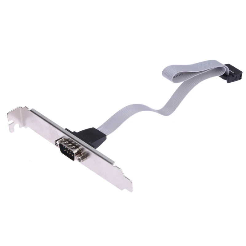 Для материнской платы 9 Pin Female to RS232 DB9 Com Port ленточный последовательный кабель