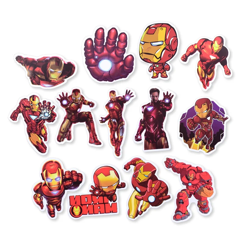 35 шт./компл. Ironman наклейка Забавная детская игрушка s для ноутбука багаж на