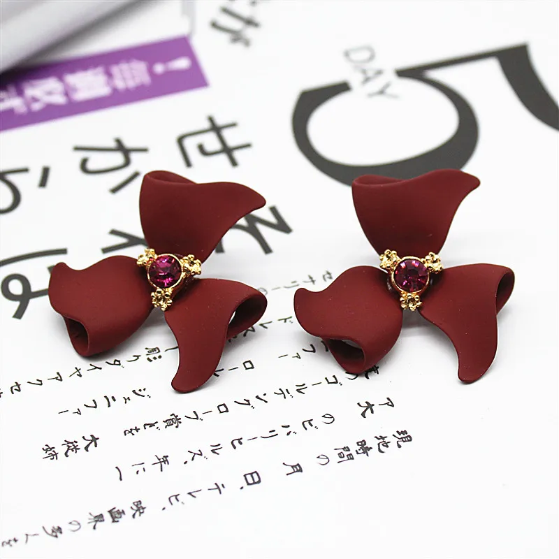 2019 новый дизайн Модная бижутерия элегантные серьги в форме цветка летние