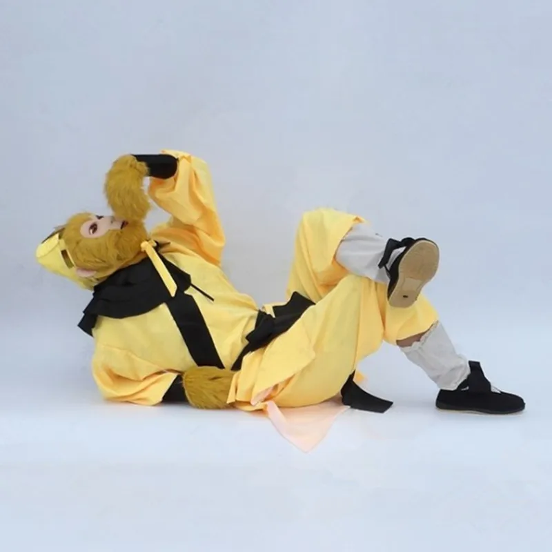 

Sun wukong косплей костюмы для мужчин Хэллоуин Косплей Одежда Забавный костюм короля обезьян забавные животные Косплей