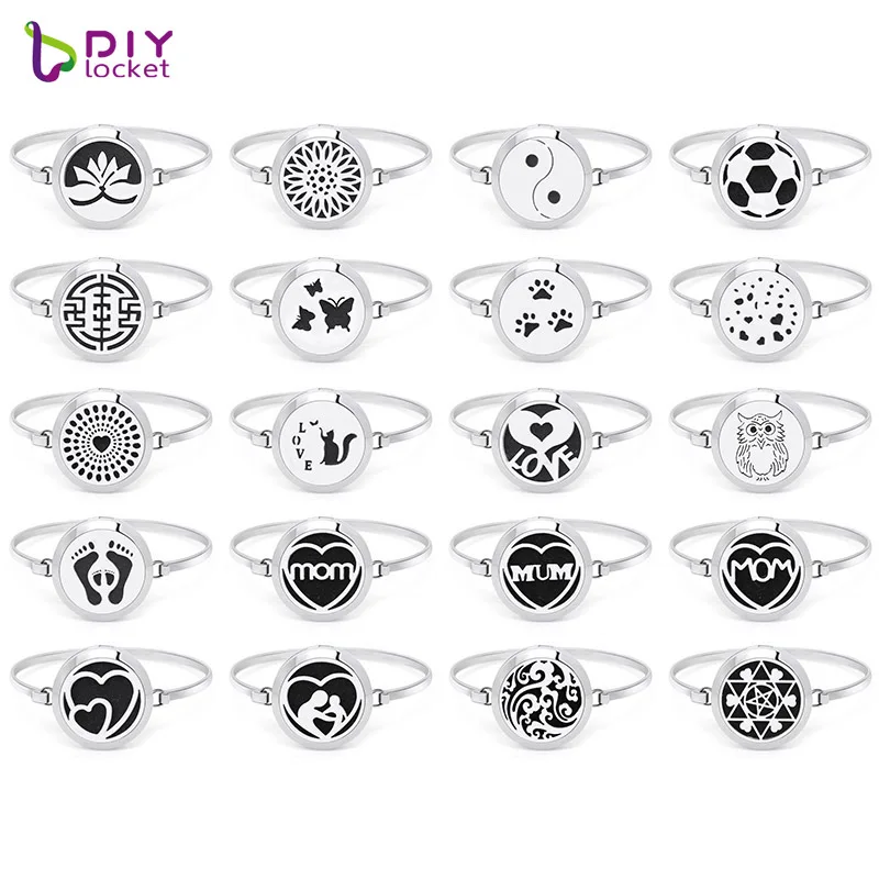 Diylocket парфюмерный медальон браслет женский масляный диффузор ювелирные