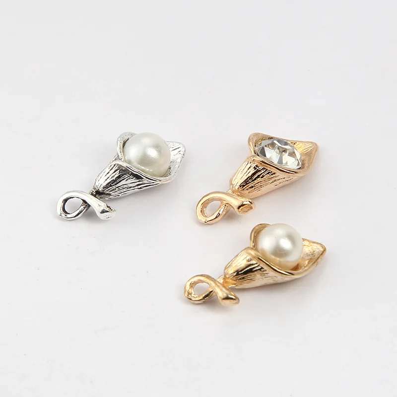 10 шт./лот оптовая продажа высококачественные модные женские подвески с цветами и