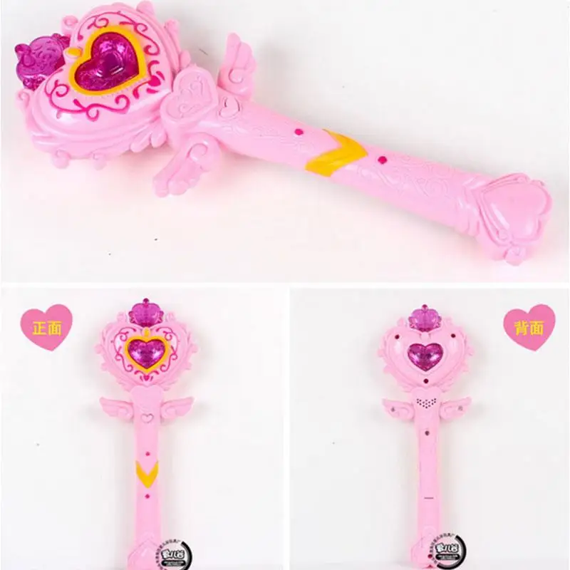 

Flashing Light Angel Luminescence Musical Magic Wand Toys Gifts For Kids Girls