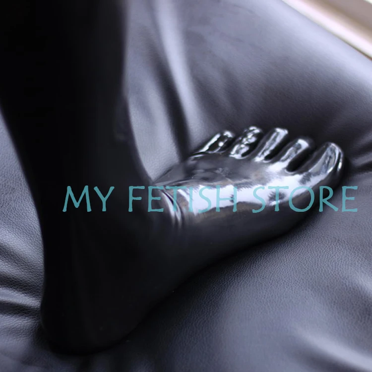 

(DM81952)Top quality 100% natural latex zentai accessories rubber toes socks fetish wear