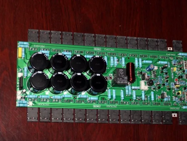 Импортный TTA1943/TTC5200+ 2SA940+ 2SC2073 1000 Вт Предварительная плата сценического усилителя,(моно Плата усилителя, в комплект не входит радиатор