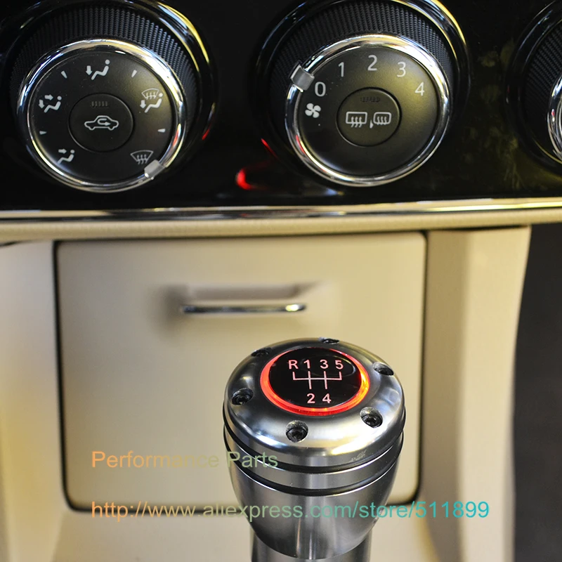 5 скоростная светодиодная ручка переключения рулевого механизма автомобиля|car gear