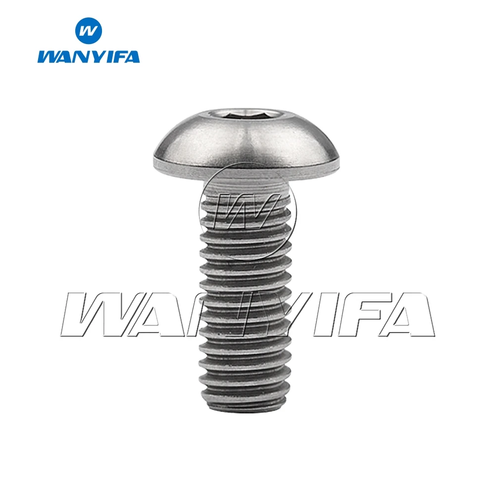 Титановый болт Wanyifa M5x8 10 12 15 мм шестигранный ключ для велосипедной бутылки