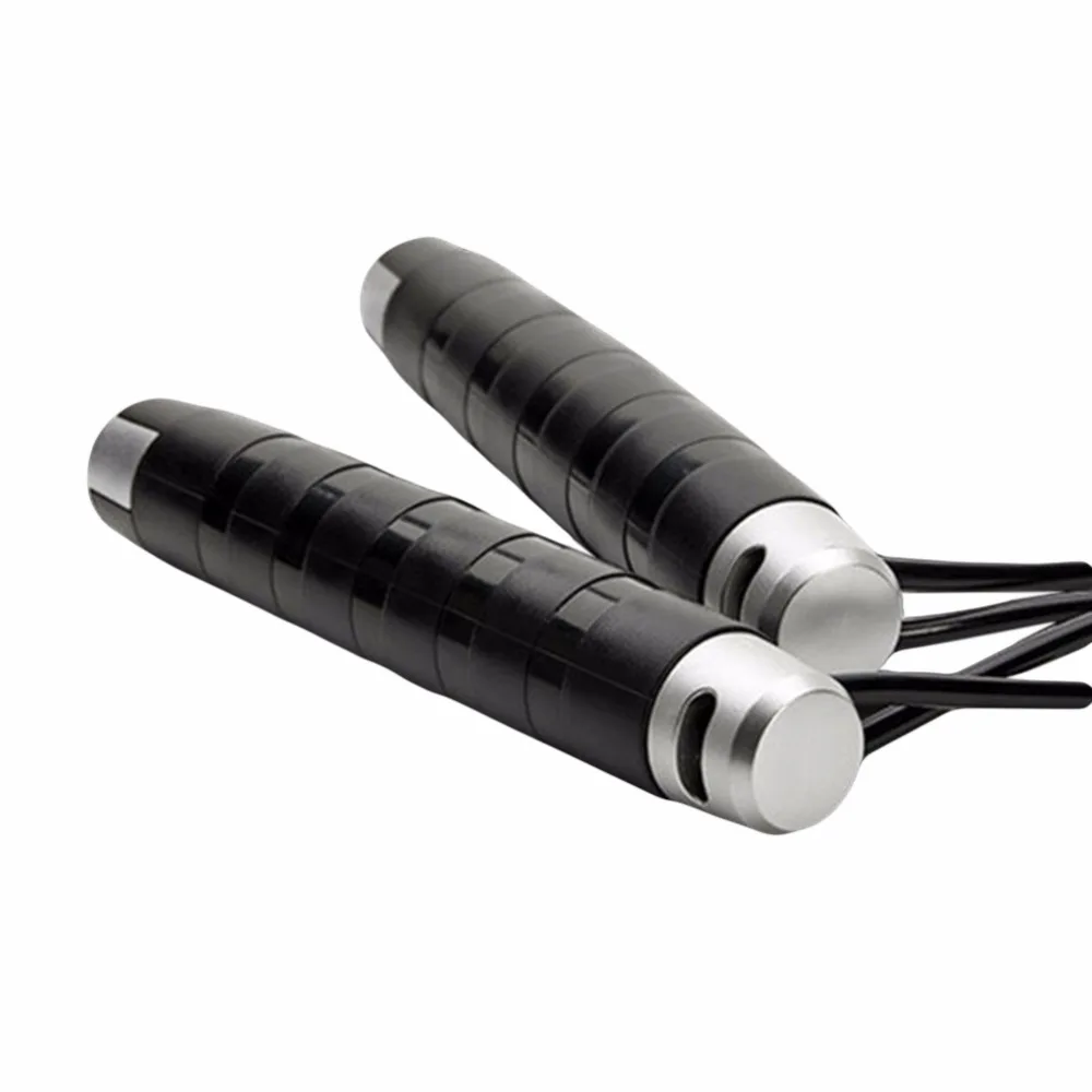 Профессиональная стальная Скакалка для фитнеса скоростная тренировок