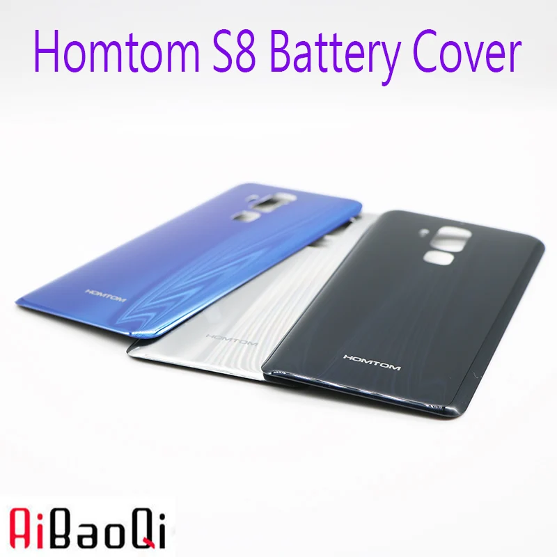 Aibaoqi HOMTOM S8 Батарея чехол Защитный Батарея чехол задняя крышка для 5,7 дюймов HOMTOM S8 смарт-чехол для телефона+ 3 М клей