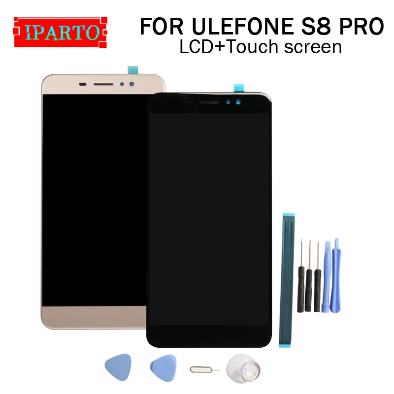 5 3 дюймовый ULEFONE S8 PRO ЖК дисплей + кодирующий преобразователь сенсорного экрана в