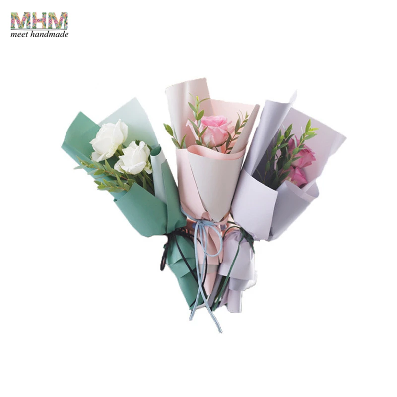 10 шт. цветочная упаковка принадлежности для цветов декоративная крафт бумага
