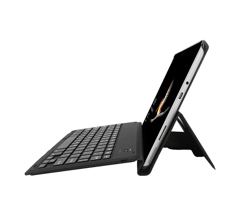4,0 Bluetooth клавиатура кожаный чехол для microsoft Surface Go 10 дюймов выпущен, ультра-тонкий и легкий беспроводной keybord