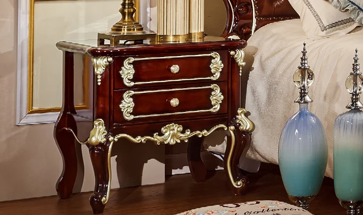 Последний двойной кожаный Индийский Деревянный ящик кровать дизайн в дереве из