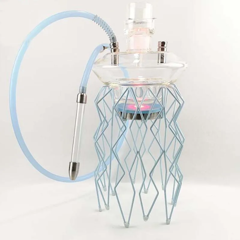 Набор кальян большой высокий Cachimba наргиле Led 2 шланга для клуба Бар Аксессуары