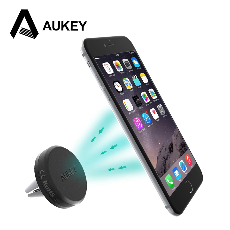 AUKEY 360 градусов Универсальный автомобильный держатель станция для смартфонов с