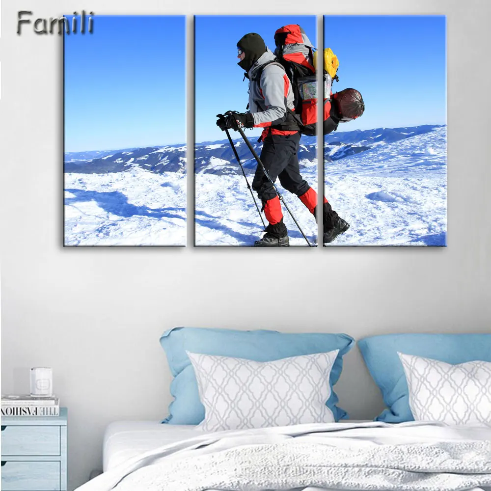 3 шт. Картина на холсте для катания лыжах|art pictures|wall art pictureframed wall |