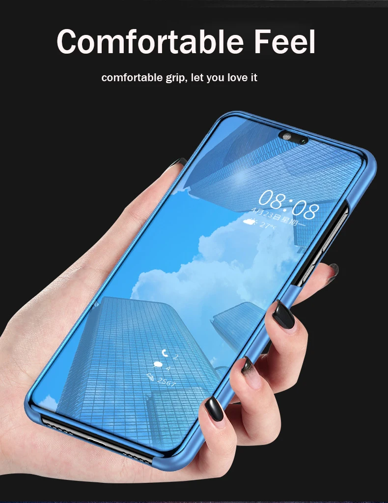 Умный флип-чехол для huawei P20 Pro P30 Lite mate 10 Pro Nova 3i 3 Роскошный покрытый чехол-подставка для huawei mate 20 Pro 20X Lite