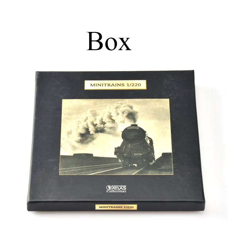 as the picture(box) Atlas 1:220 литая под давлением модель автомобиля Minitrains модель литой под давлением поезд трамвай с поездом треки автомобиль игрушки для коллекции - Цвет: as the picture(box)