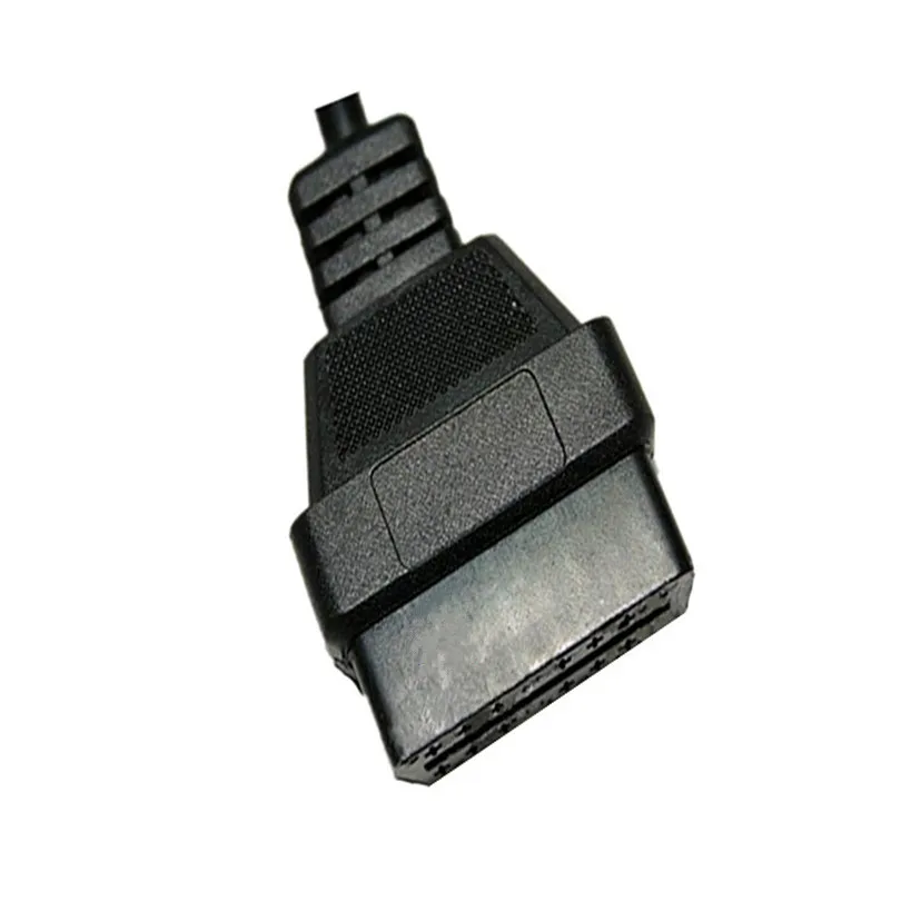 50 шт. оптовая цена 12 Pin OBD2 Диагностический адаптер 12Pin к 16Pin OBDII/OBD Соединительный