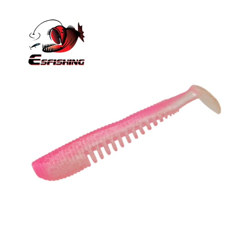 

ESFISHING Quality Lures Minnow FLK Minnow 76mm 8pcs Crankbait Squid Lure Bass Fishing Spinners Bait Trout