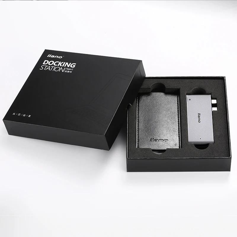 Llano ноутбук док станция 5 в 1 Тип C адаптер для MacBook Pro 13/15 дюйма 4 К HDMI USB 3 0 SD/TF Card Reader PD