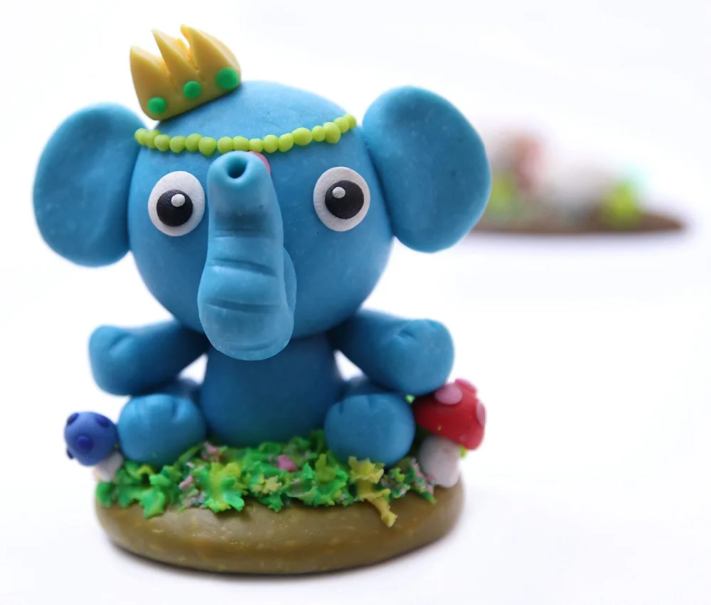 Liyuan тонкая глина игрушка красочная для моделирования 8 блоков нетоксичный