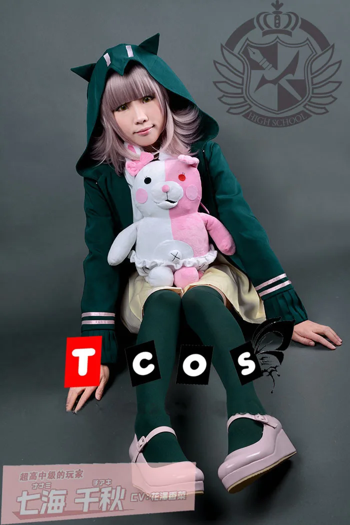 Danganronpa Dangan Ronpa Chiaki Nanami костюм для косплея Бесплатная доставка|cosplay costume|chiaki nanami