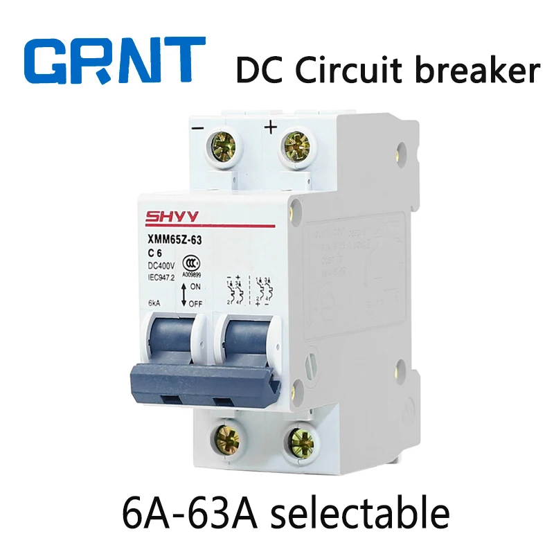 1P 6A-63A DC400V Автоматический выключатель MCB C curve 6A 10A 16A 20A 25A 32A 40A 50A 63A | Обустройство