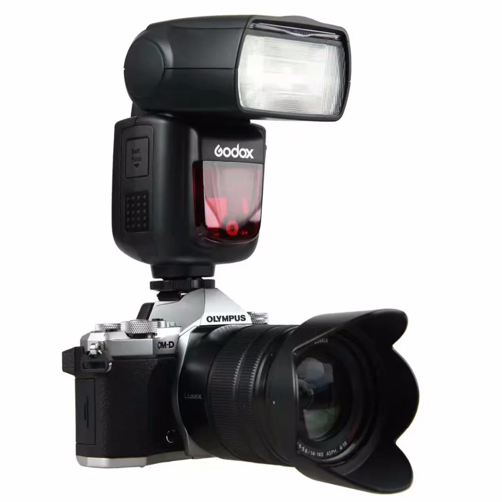 Godox Винг V860II O ttl HSS 1/8000 Li Ion Батарея Вспышка Speedlite для Olympus Panasonic E M10II M5II M1 G7 G6 GH4|flash for