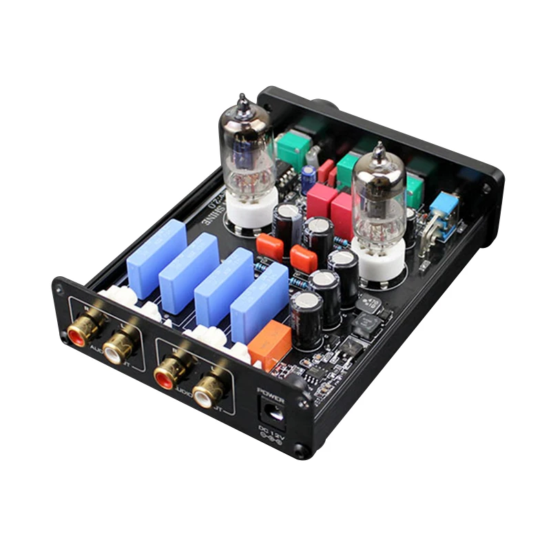 Aiyima Tube Pre аудио Усилители домашние лихорадка 6J1 трубки мини HiFi предварительного