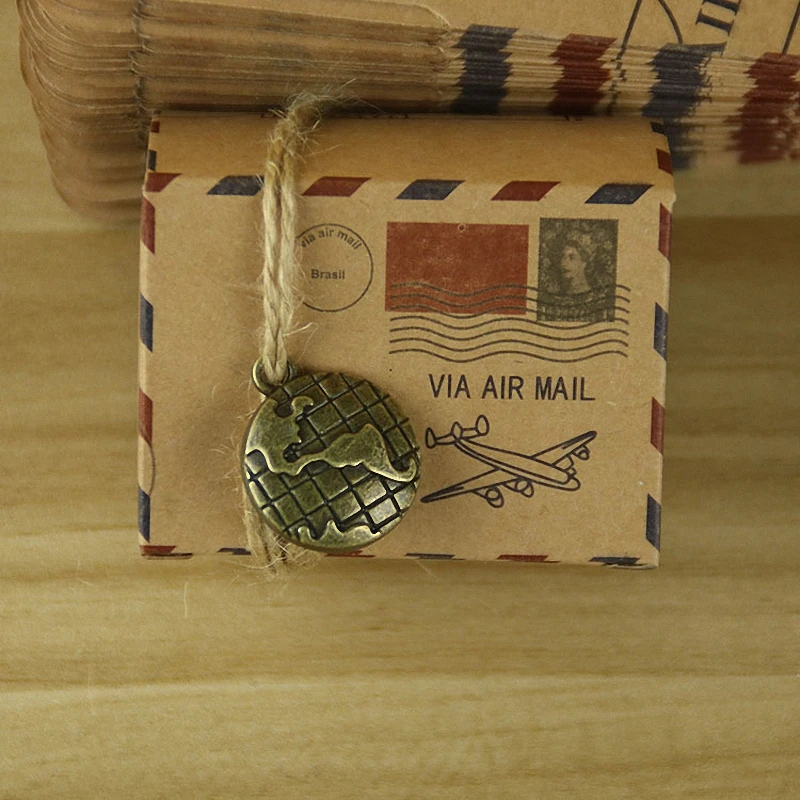 Свадебные украшения винтажные по воздуху глобальная коричневая бумажная