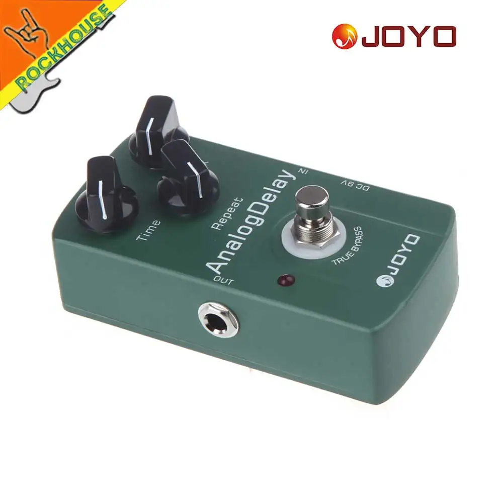 Педаль для гитары JOYO с аналоговой задержкой Echo время задержки регулируемый