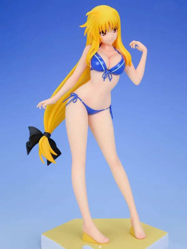 Аниме Фигурка волшебная девушка лирическая Nanoha StrikerS Fate Testarossa Harlaown купальник