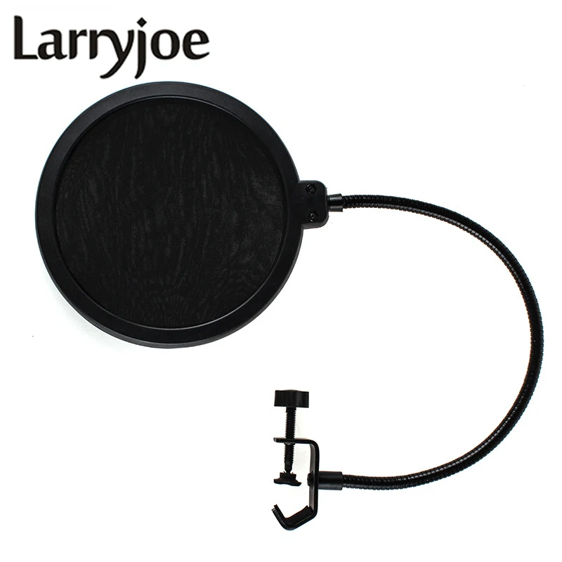 Микрофон для голосовой записи Larryjoe Воздушная завеса всплывающий фильтр