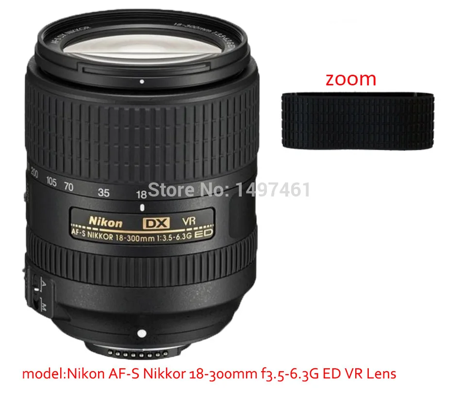 Резиновое кольцо для зума или фокусировки объектива/запасной резиновый