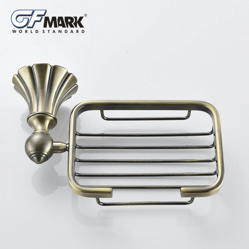 GFmark античный мыльница для посуды медная подставка подноса настенное крепление