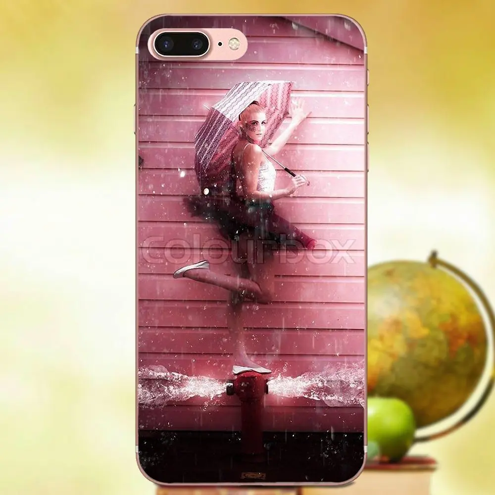 Life Quote Dance In The Rain мягкий чехол из ТПУ для Moto G G2 G3 G4 G5 HTC 530 626 628 630 816 820 One A9 M7 M8 M9 M10 E9 Plus