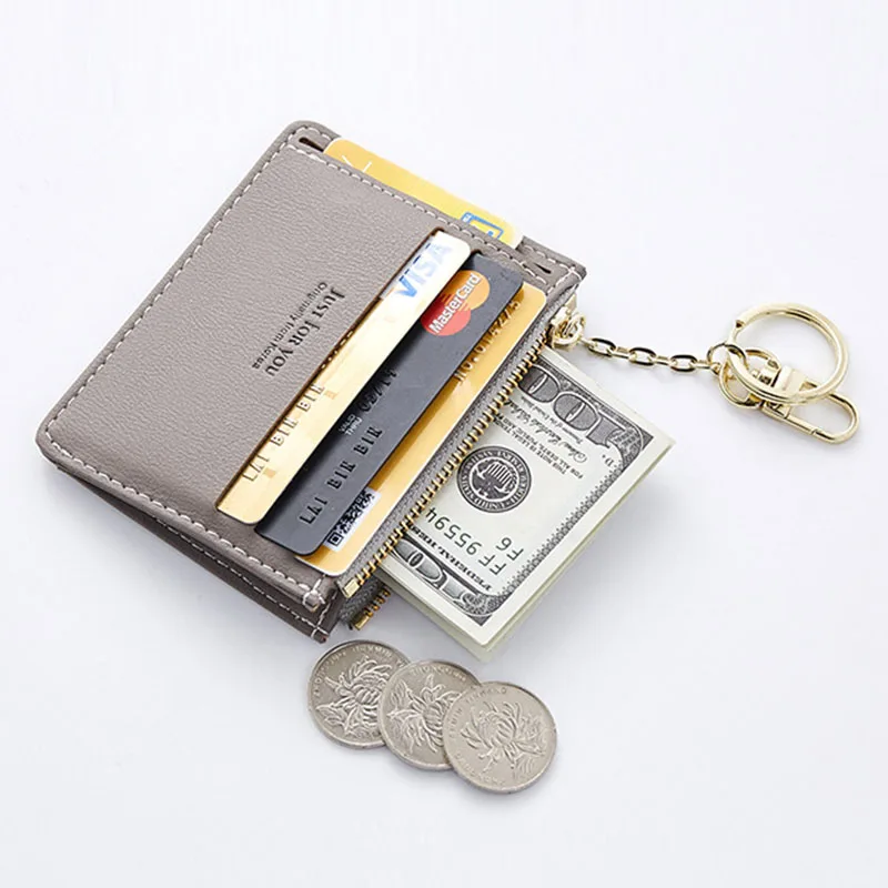 New Arrive Women Fashion Durable PU Multi-layers Credit Cards Holder Wallet MINI Coins Tickets Case Portable Small Purses | Багаж и сумки