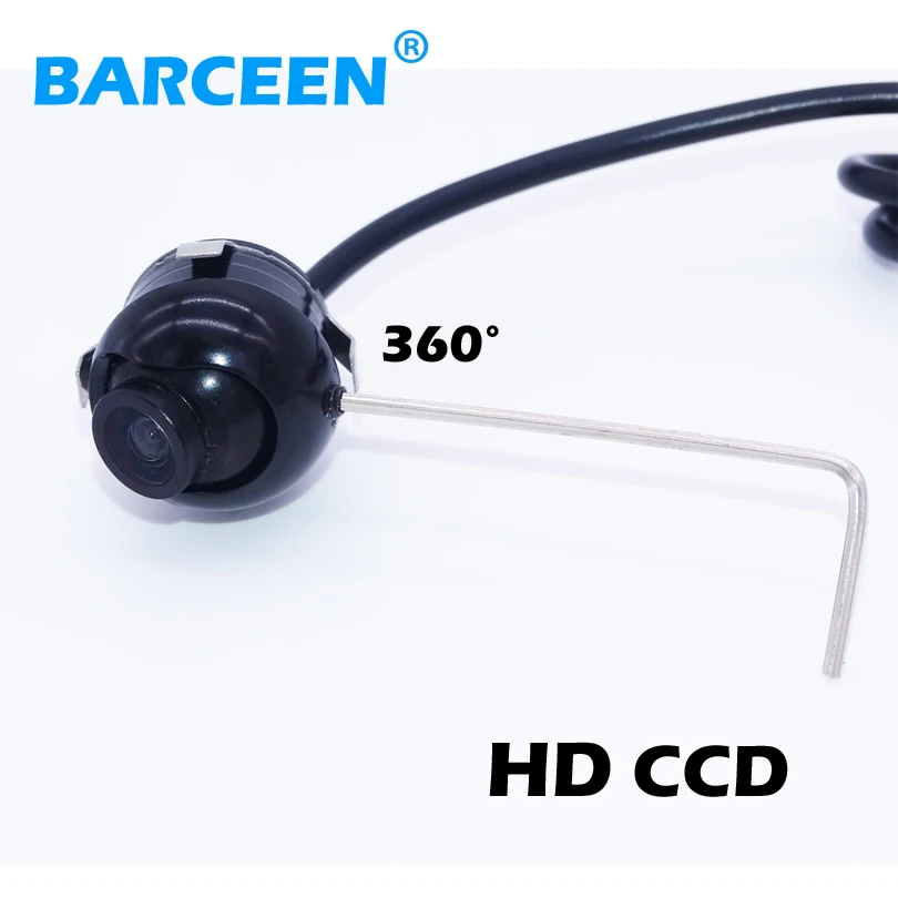 Универсальная камера ночного видения HD CCD 360 градусов Автомобильная заднего