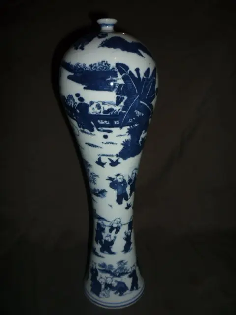 

Rare Qing Dynasty porcelain vase ,Oriental Christmas,Free shipping