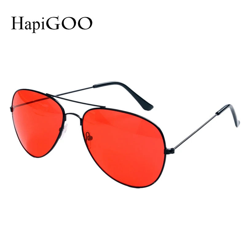 HapiGOO мужские солнцезащитные очки авиаторы женские ночного видения вождения