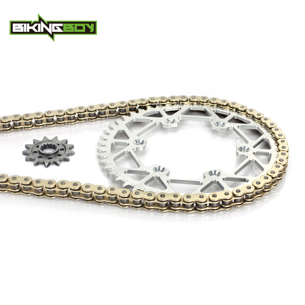 BIKINGBOY For Suzuki RM-Z RMZ 250 13 14 15 16 17 18 19 Front 13T Rear 48T 49T 50T 51T 52T Sprocket 520 120L X-ring Chain | Автомобили и